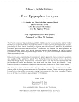 Four Epigraphes Antiques P.O.D. cover